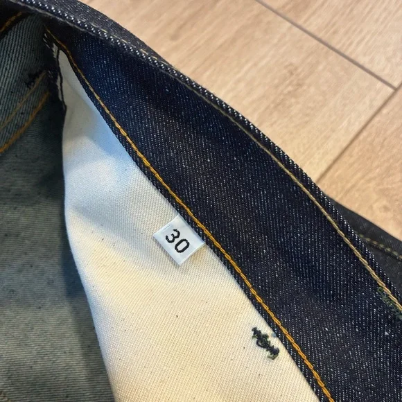 NEW Imogene + Willie High Waisted Straight Leg Jean Japanese Denim Size 30